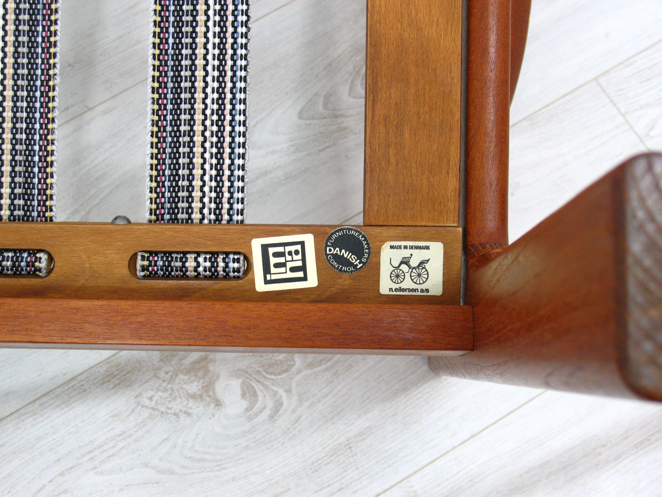 Lounge chairs by Illum Walkelsø for Niels Eilersen, 1960s