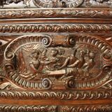 Renaissance-style castle buffet with 19th-century Atlanteans