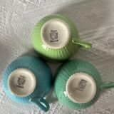 Series of 6 cups Digoin