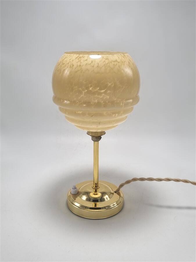 Clichy glass lamp