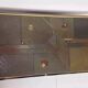 70s Brutalist Coffee Table in Brass, Bronze and Stone