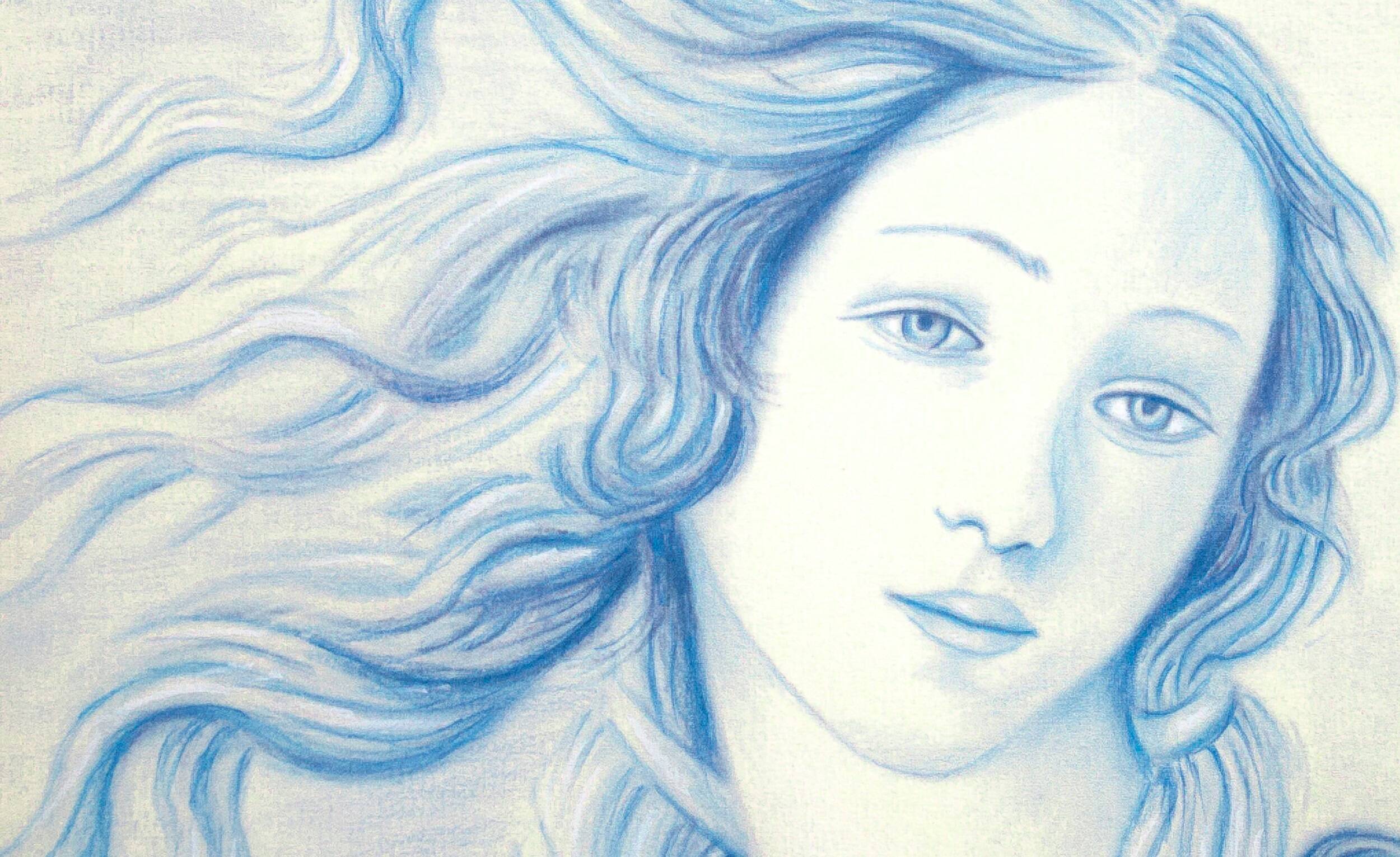 Dibujo al pastel. Pastel painting.