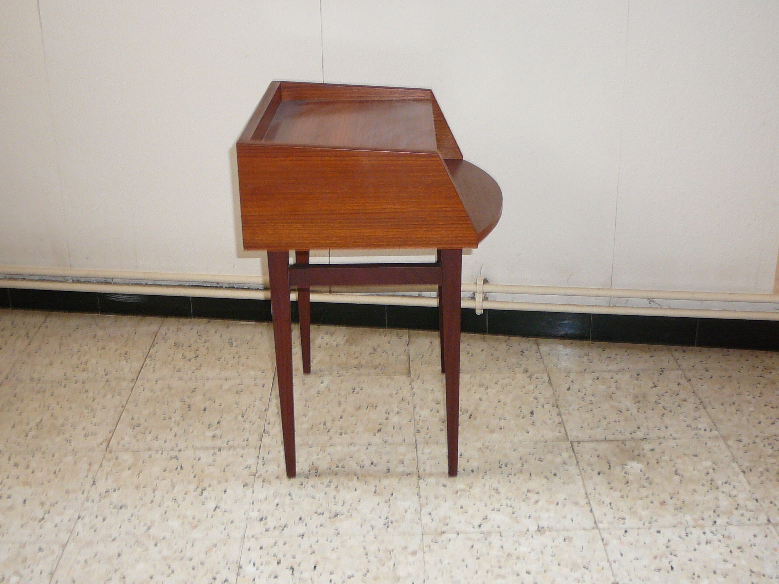 Vintage bedside table scandinavian style 60s