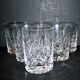 Set of 6 Lemberg Junon cut crystal whisky glasses near Chantilly