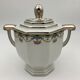 Large porcelain coffee service, 33 pieces, signed RAYNAUD - Cie Limoges - 1940s