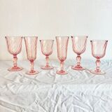 6 Rosaline glasses