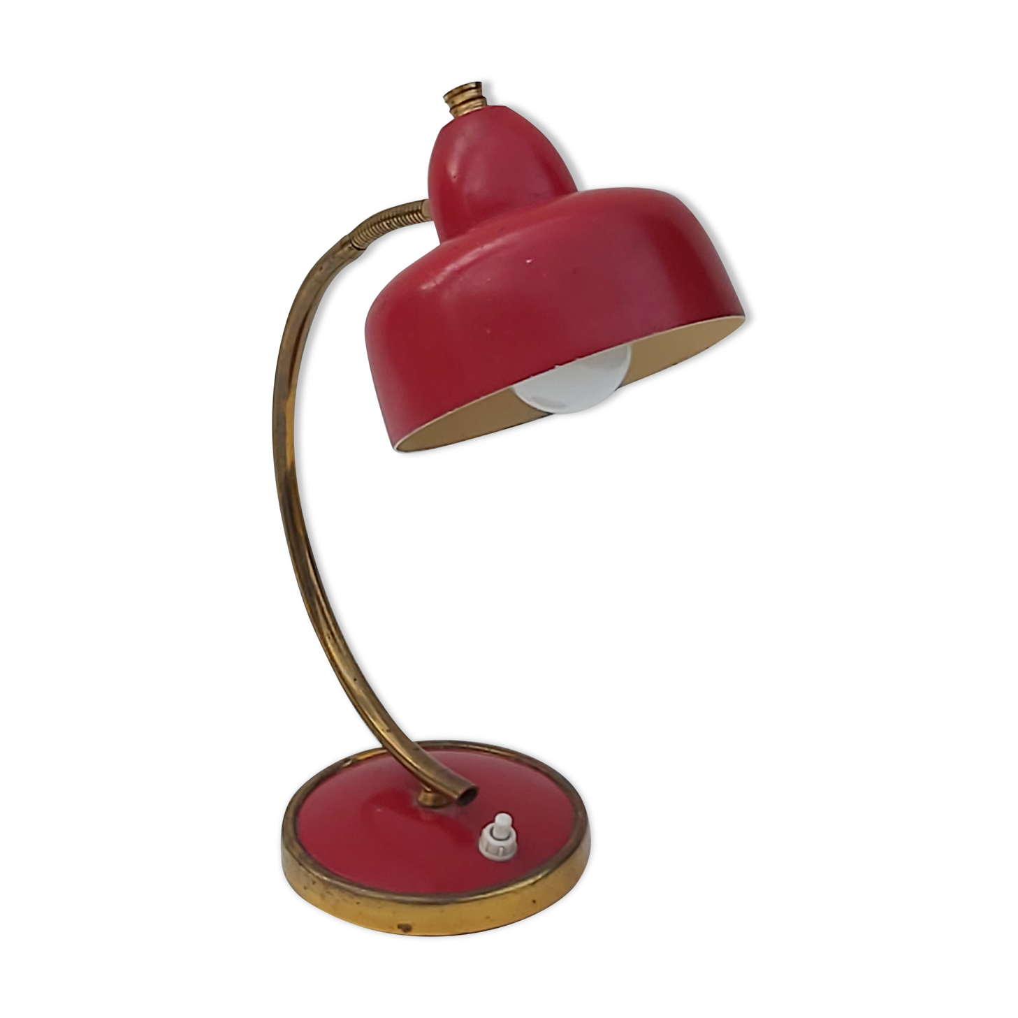 Vintage articulated desk lamp 1950