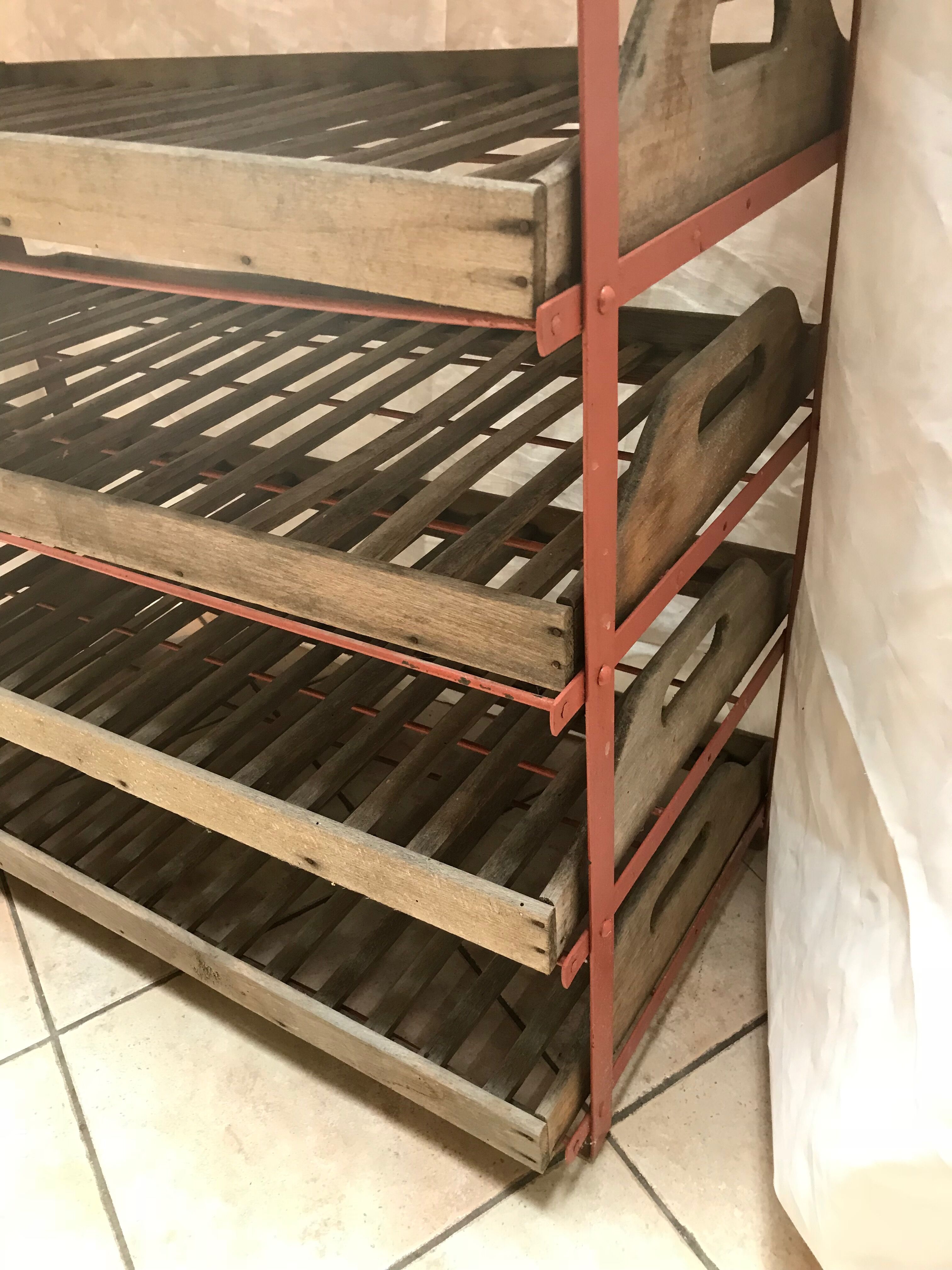 Vintage wooden shelves Shelves