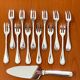 Christofle Malmaison dessert service 12 cake fork with serving shovel
