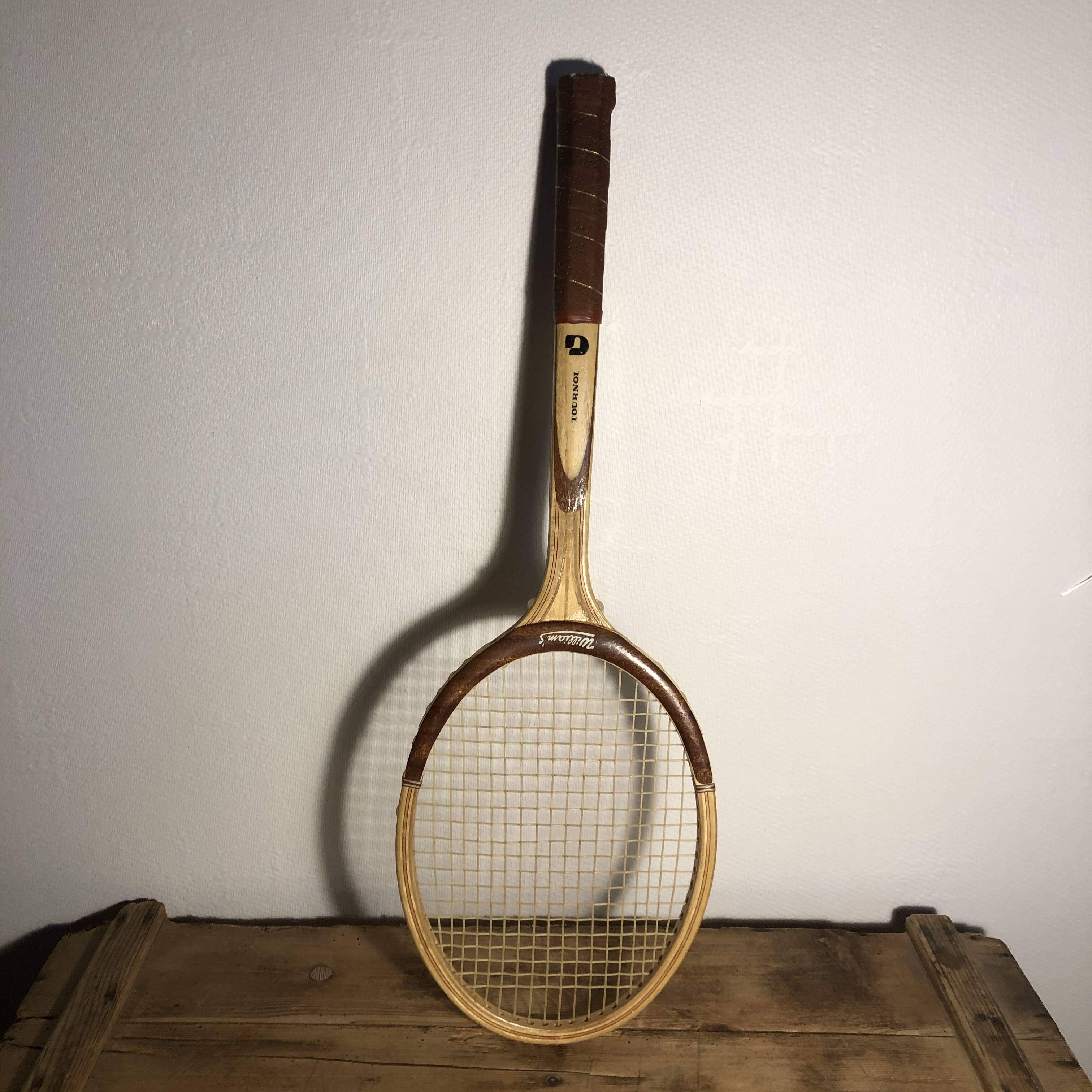 Vintage tennis racket