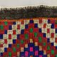 Tapis kilim turc vintage 354x178 cm laine jajim kelim