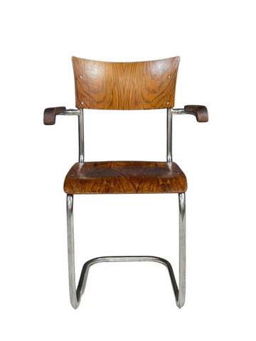 Chaise vintage dans le style de Marcel Breuer, Tchécoslovaquie, années 1970