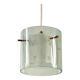 Mid-Century Scandinavian Glass Ceiling Light by Carl Fagerlund for Orrefors, 1960s