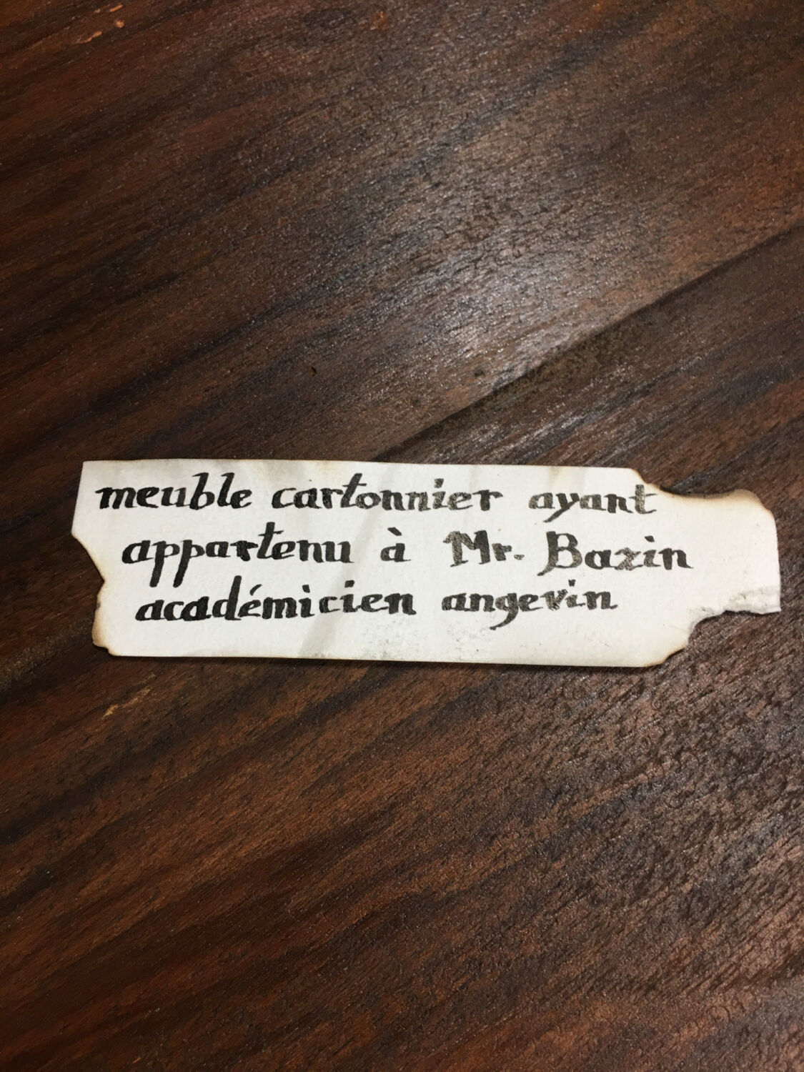 "Cartonnier" furniture from the XIXth