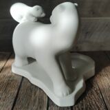Polar bear candle holder