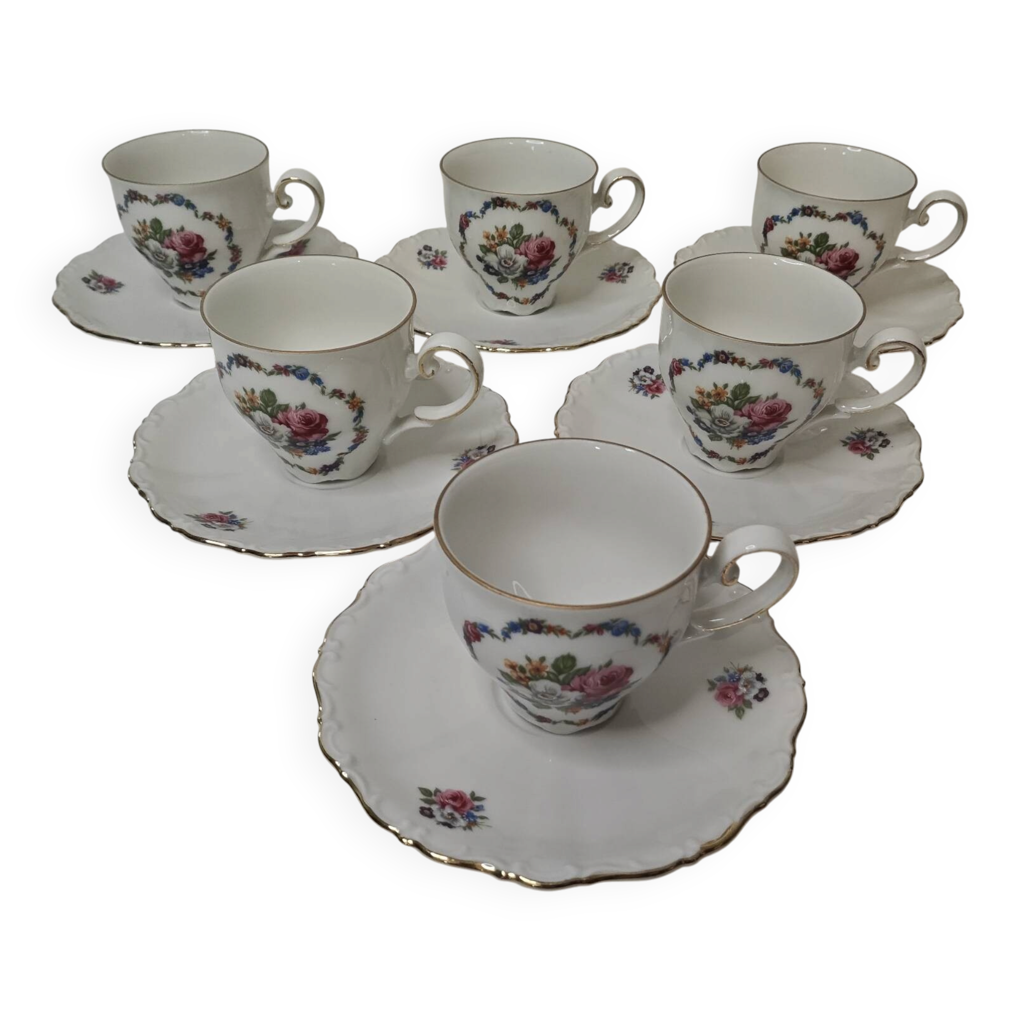 Tasses à thé Bavaria