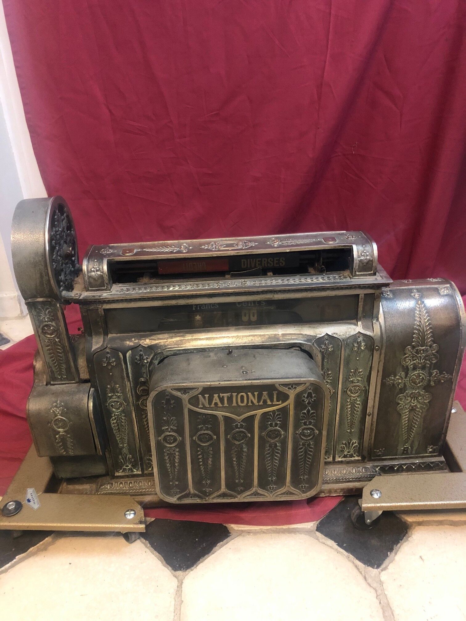 Cash register national bronze