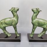 Paire de serre livres art déco