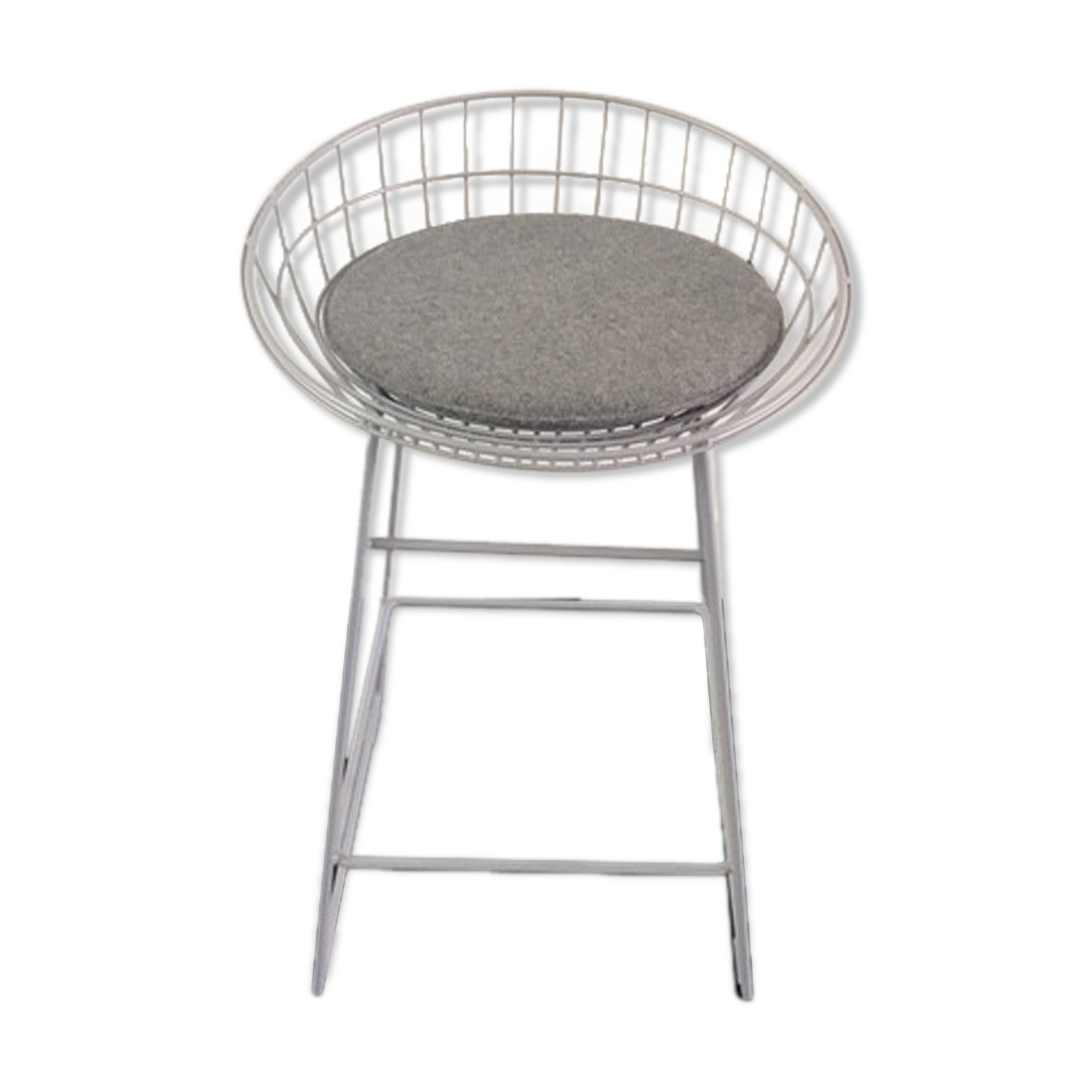 Wire stool km06 par Cees Braackman et Adriaan Dekker pour Pastoe