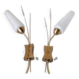Pair of wall sconces from the 1960s.