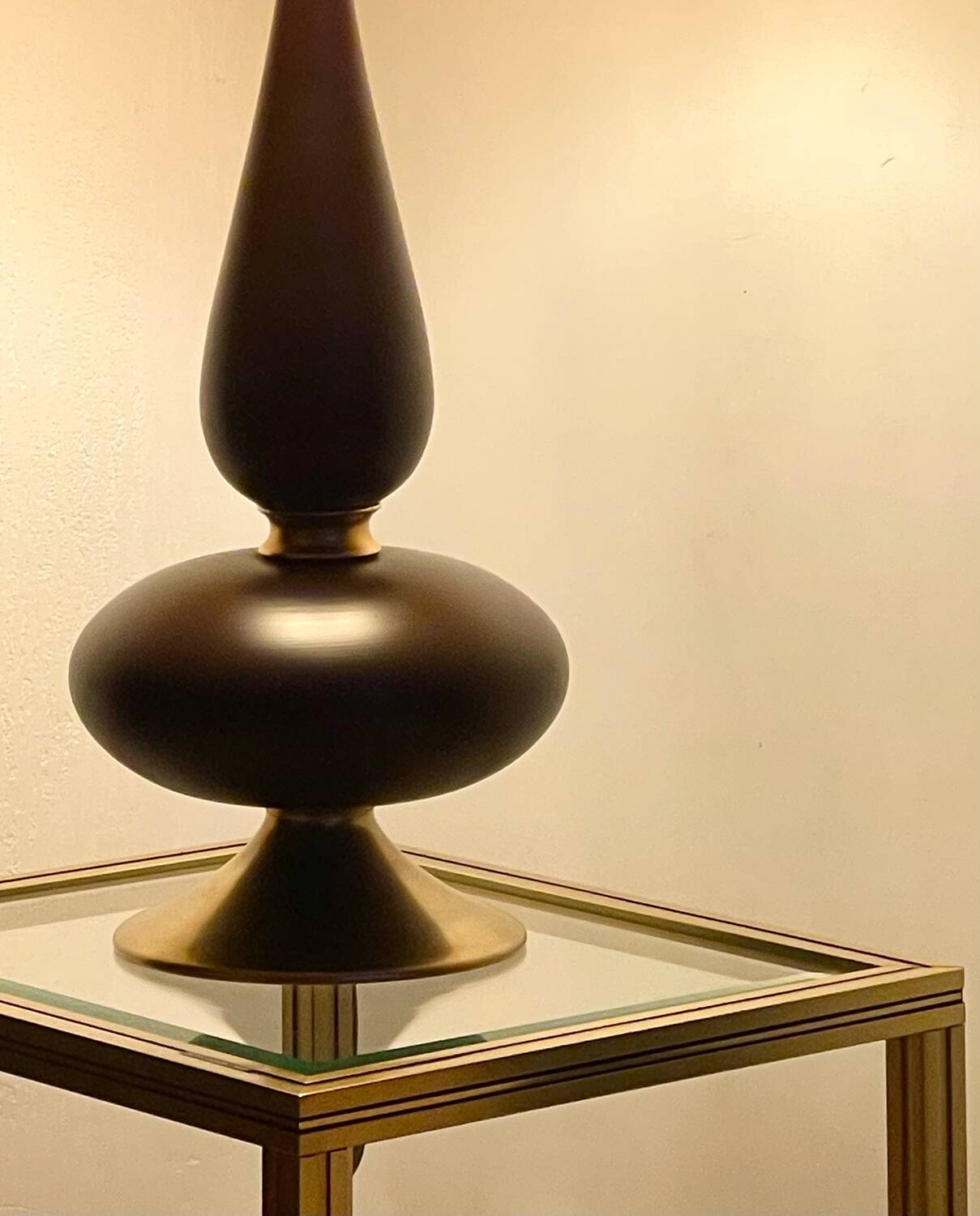 Vintage lamp from the 1980s.