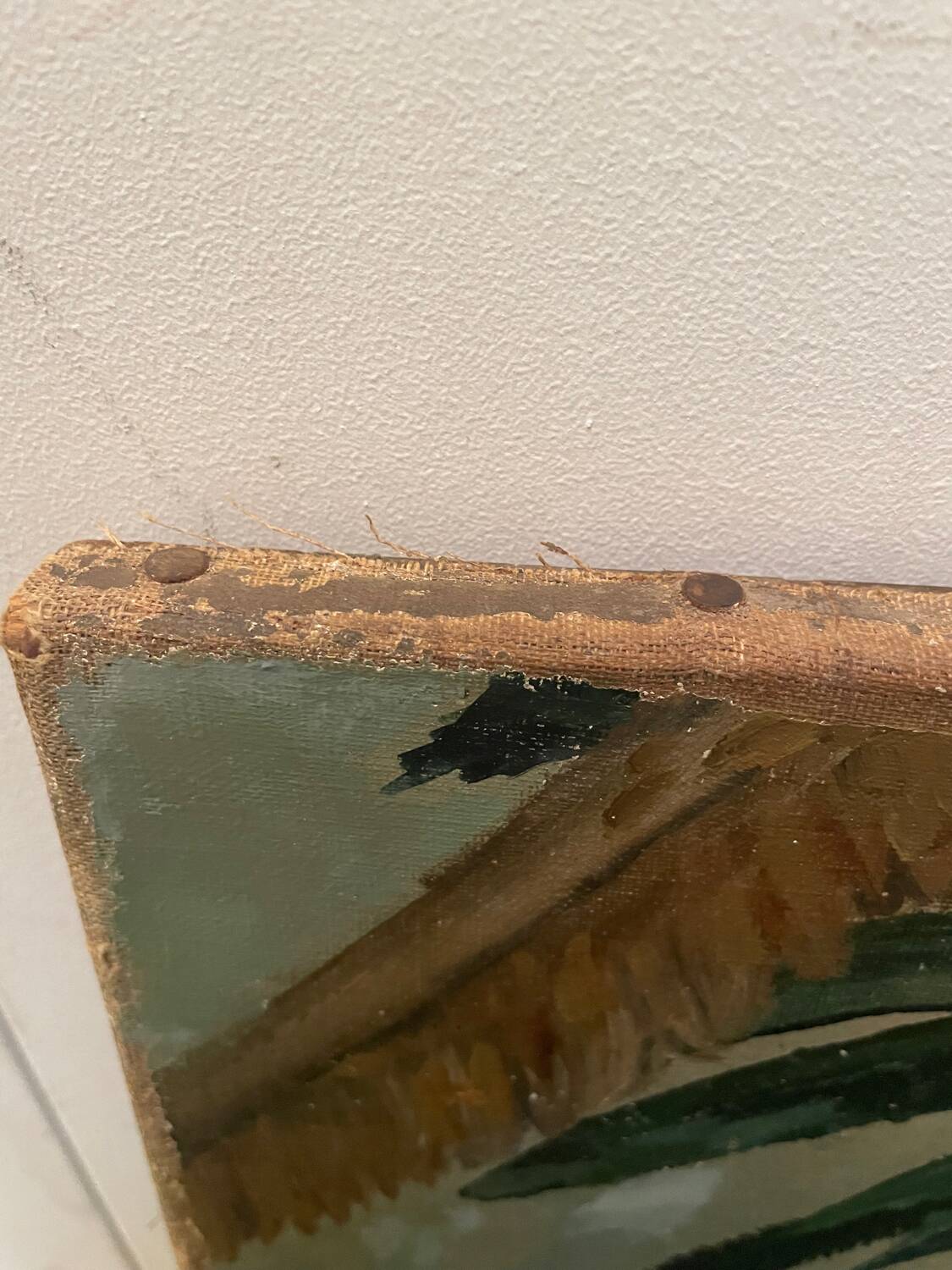 Old painting Tahiti 1937