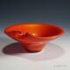 'Corallo Oro' bowl attributed to Archimede Seguso, Murano Italy circa 1950.