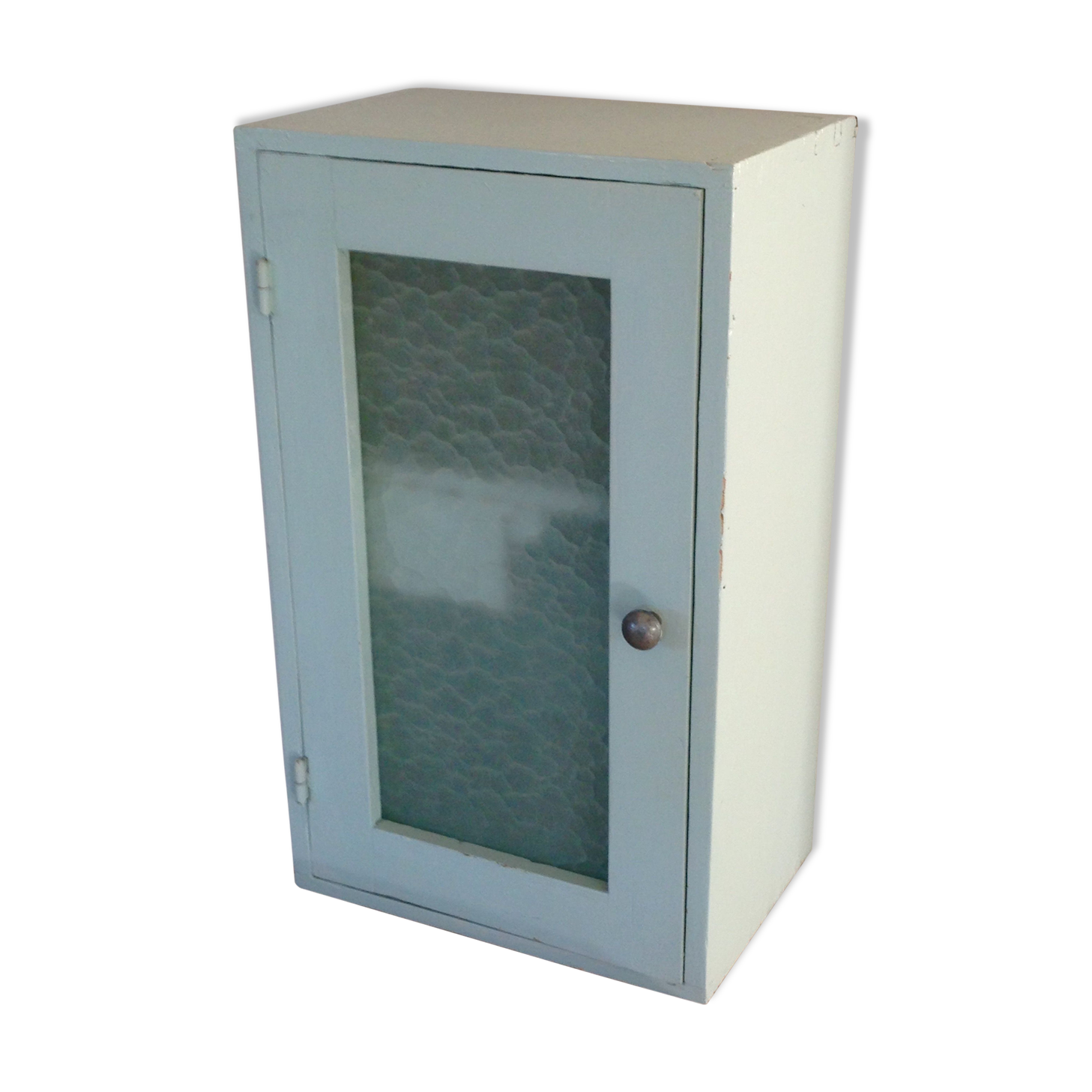 Medicine Cabinet glass wood of the 1950s
