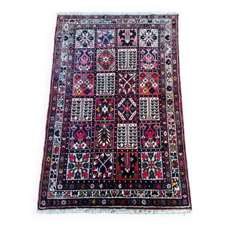 Tapis d’orient ancien persan fait main 202cmx135cm