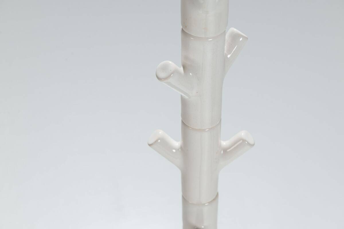 Richard Hutten ceramic “Bone” coat stand Planet The Netherlands 2001