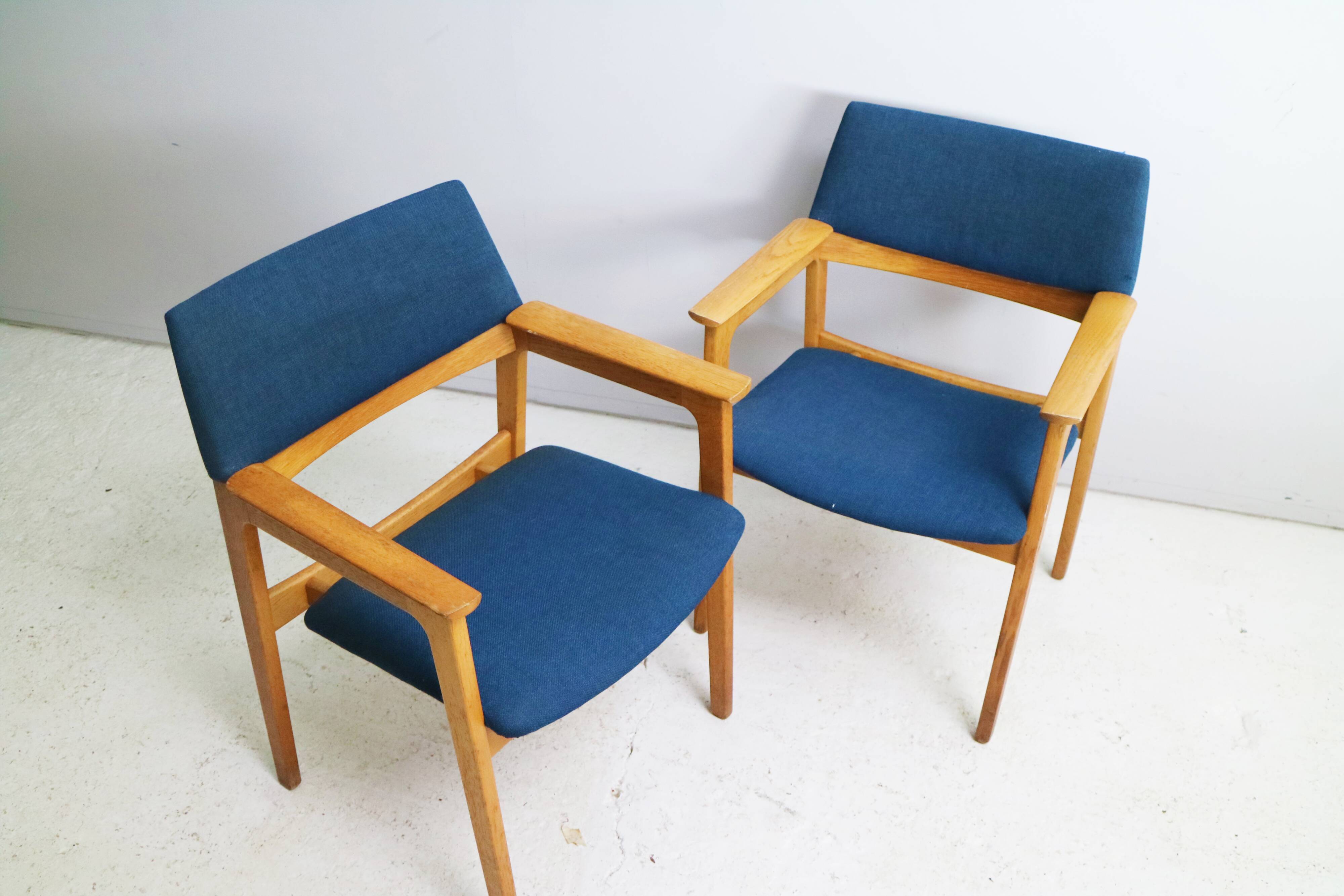 Pair Danish armchair by Bjerringbro Kontormøbler 1960