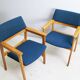 Pair Danish armchair by Bjerringbro Kontormøbler 1960