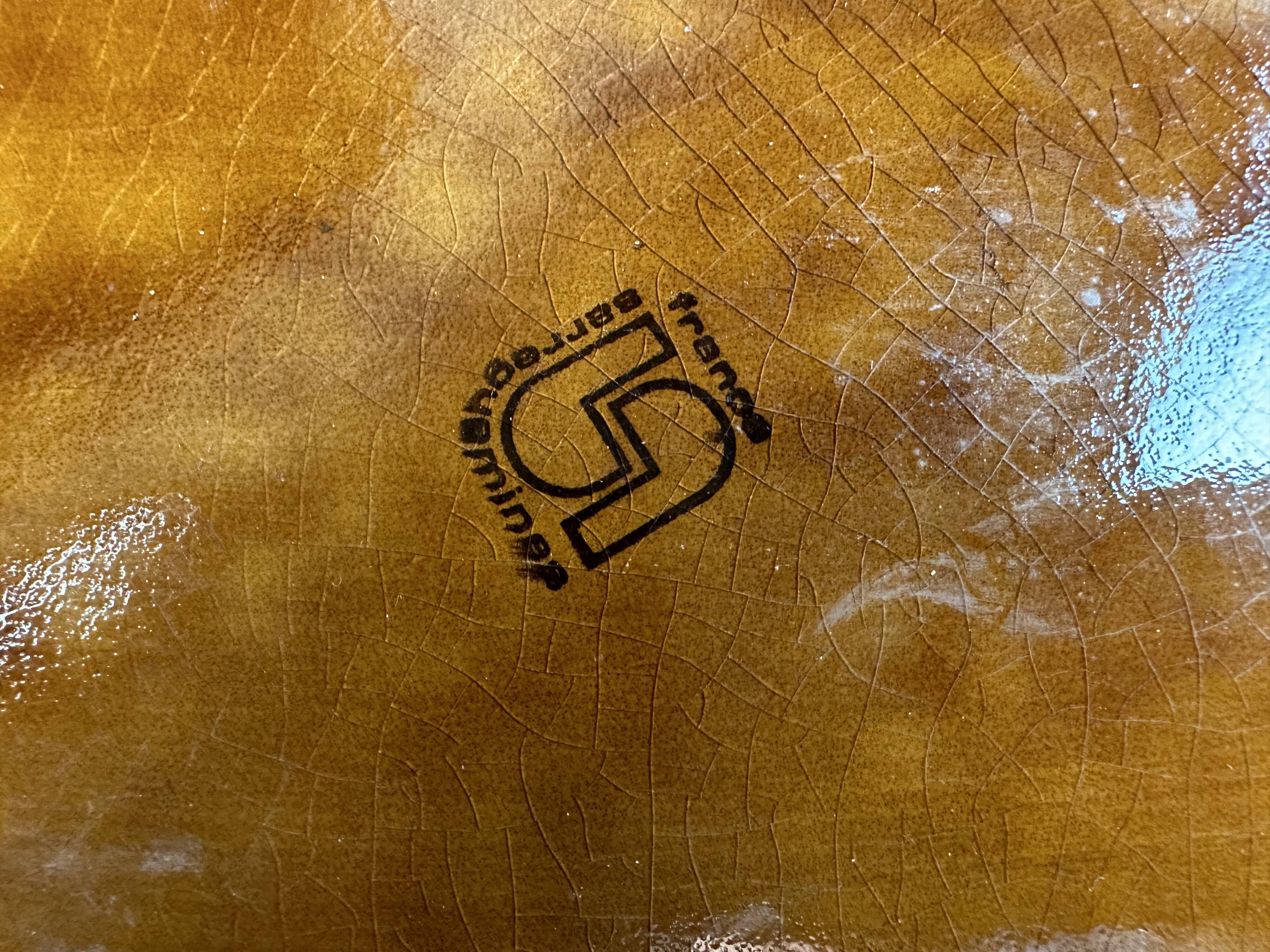 Sarguemines fish service 11 pieces 1970