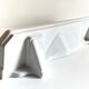 Vintage ceramic wall shelf