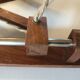 Scandinavian teak scissor lamp