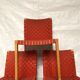 Peter Maly's 737 red chairs for vintage Thonet