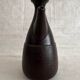 Small vintage Franco Pozzi textured stoneware vase carafe