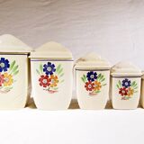 5 K & G Lunéville spice jars