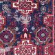 Tapis vintage persan balutch fait main 90x175 cm