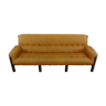 Brazilian Lounge Sofa in Cognac Leather, 1970s