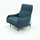 Saporiti Italia prototype lounge chair from the 1980s