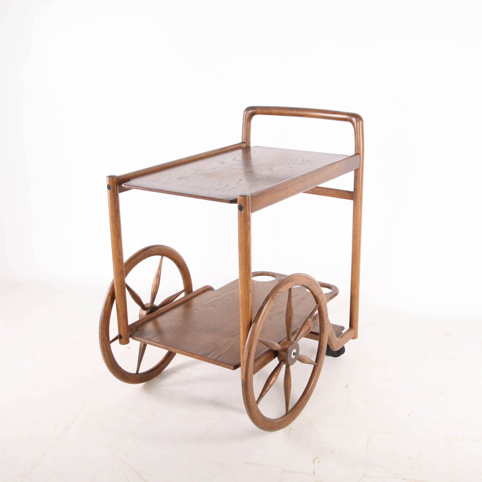 Oak dessert table