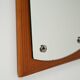 Scandinavian wall mirror in mahogany, 1950s