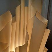 Corolle lamp by Georgia Jacob, luminous sculpture, French design from the 1970s.