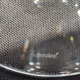 Baccarat – glasses size n°2 - art nouveau - blown plain crystal - service vence