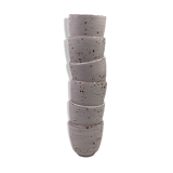 Six vintage coffee cups