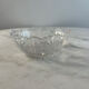 Coupelle en verre taillé bord festonné 11cm