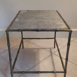 Small house table with bronze rings from the 40s