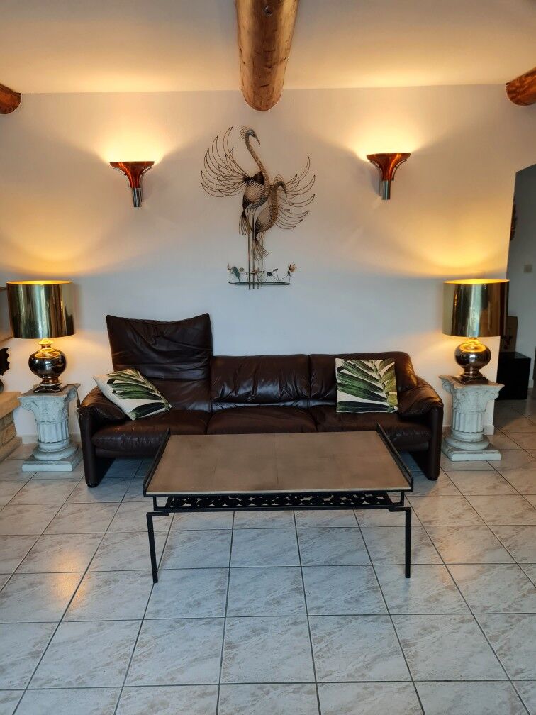 Parchment coffee table House R and Y Augusti Paris