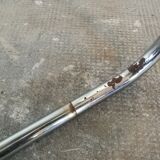 Chrome and glass bedside